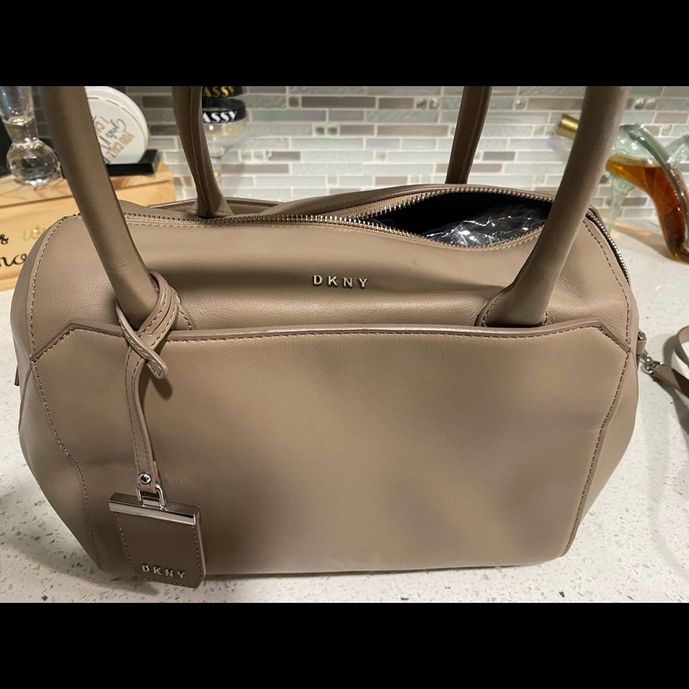 DKNY beautiful bag lightly used -minor scuff mark